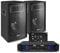 Vonyx SL12 Complete PA System - 2x 12 Inch Passive DJ Speakers, 1000W Amplifier, 4-Channel Mixer, Karaoke Disco Party Audio Setup with Cables Included