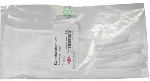 Büttner-Frank GmbH HANDSCHUHE OP Baumwolle Gr.7 2 St