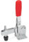 Ganter Normelemente GN 810-75-C 810-75-C-Vertikalspanner mit waagerechtem Fuß, verzinkt, blau passiviert, Haltekraft F: 750 N