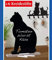 Wenko Memotafel Katze inklusive 6 Kreidestücken, MDF, schwarz, 5 x 26 x 33 cm