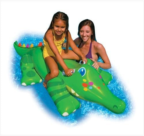 Intex Infantil Grande Inflable Correpasillos Lil Sonriendo Gator 1,7 M Piscina Divertido Accesorio
