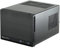 SilverStone SST-SG13B-Q - Sugo Boîtier PC cube compact Mini-ITX, Panneau frontal en plastique avec un fini en faux aluminium, noir
