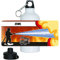 Eurofoto Trinkflasche mit Namen Emil und schönem Feuerwehr-Motiv für Jungs, aus Aluminium