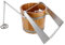 Sauna 87038 Seau de douche cascade avec support pour montage mural ou au plafond