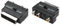 Adattatore scart / s-vhs + rca con commutatore in/out