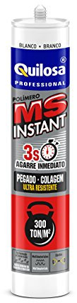 Quilosa MS Instant - Adhesivo de polímero, color blanco