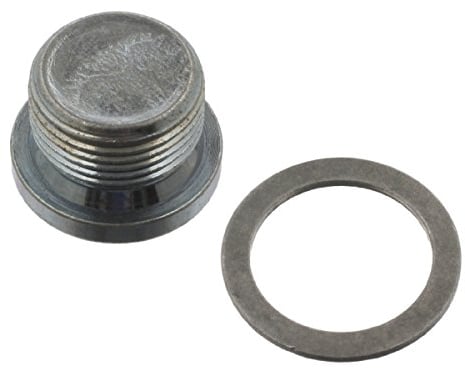 febi bilstein 37944 Ölablassschraube mit Dichtring, 1 Stück, Silber
