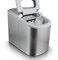 ms-point Eiswürfelmaschine Eiswürfelbereiter Eiswürfel Ice Maker Eis Maschine (Silber)