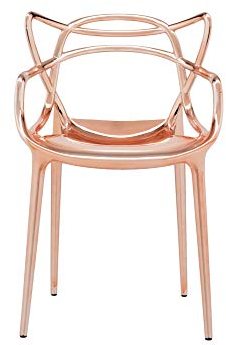 Kartell Masters, Stuhl, Kupfer, 2er-Satz