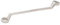 Silverline 442786 Doppelringschlüssel, gekröpft 24 x 27 mm