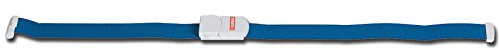 Gima - Jetpull 2 Tourniquet mit patentiertem Stopp für sofortiges oder allmähliches Lösen, Manövrierbarkeit mit 1 Hand, waschbar bei 60/90°C und autoklavierbar, Farbe Blau, Größe 56x2,4 cm, 1 Stück