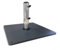Jati Umbra 20kg Small Garden Parasol Base - 38mm / 48mm Pole Adapters | Metal (Graphite Grey Powder-Coated Steel with Stainless Steel Tube)