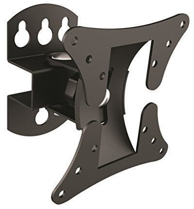Tilting & Rotating TV Wall Mounting Bracket for 13-27 with 100x100 or 75x75 VESA 30KG Max Weight with Tilt