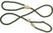 DOG & Co Supersoft Rope Slip Lead Green 8mm X60