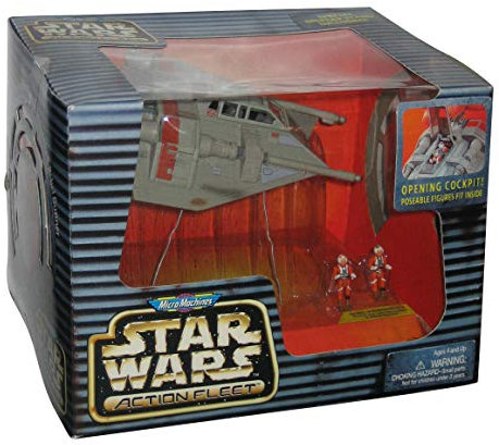 Star Wars Micro Machine Action fleet Rebel snow speeder