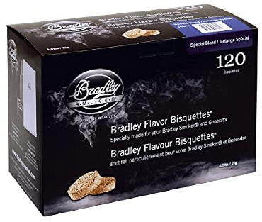 Bradley Smoker BTSB120 Special Blend Bisquetten 120 Pack