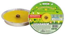 Fiaccola in alluminio alla Citronella di Java – Citronella 100% Naturale – Anti Zanzare e Insetti – Ø 11 cm – Durata 2,5 Ore – Cereria Di Giorgio