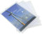 Rapesco 1040 ECO Pochette à Bouton Pression, A4, Transparent, Lot de 5