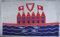Buddel-Bini Flagge Fahne ca. 90x150 cm : Heiligenhafen Stadtflagge Ostsee
