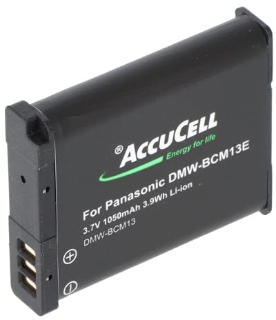 DMW-BCM13 Qualitätsakku von AccuCell passend für Panasonic