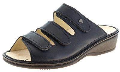 Pisa Pantolette Nappa blau Gr. 37