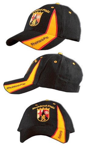 Flaggenfritze Cap/Kappe Deutschland Rheinland-Pfalz, Fan