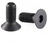 3mm High Tensile Countersunk Bolts (16 Pack) M3 x 8mm (Including Head) Black (10.9 H/T) Socket Csk Allen Key Head Bolt / Screws.