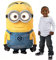 Amscan 3001001 - AirWalker Folienballon Minion Bob, circa 71 x 109 cm, Geburtstag, Dekoration, Heliumballon