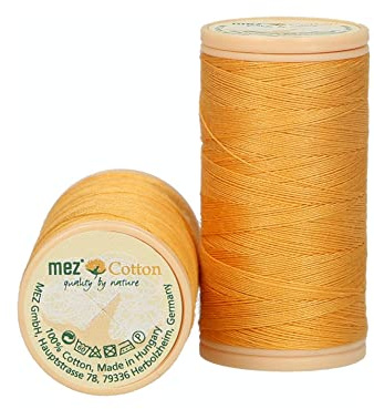 MEZ 4661050-03815 Nähgarne, 100% Baumwolle, 3815, Stärke 50, 100m, 9 Gramm