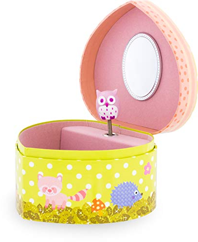 Ulysse 9522 Musical Box Owl (Heart)