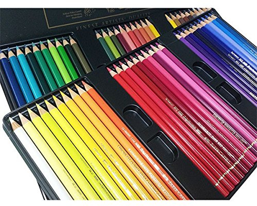 Faber-Castell 110024 - Künstlerfarbstift, 24 Polychromos Metalletui (Einzeln, 60er Metalletui)