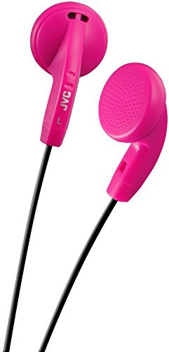 JVC HA-F11-P Auriculares de botón Gama Colour Pop Color Rosa