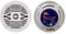 Juego de altavoces marinos KDX-Audio MARINE-130 de 5, 130mm, ideal para embarcaciones y sitios húmedos. Color blanco