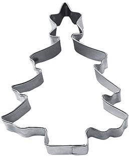 Städter Ausstecher Tannenbaum 6 cm mit Stern