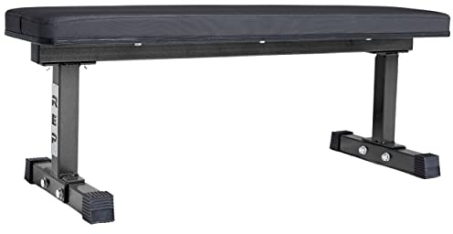 REP Fitness FB-3000 Flat Weight Bench, Matte Black