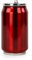 YOKO DESIGN Canette Isotherme de 280 ml coloris rouge brillant, Double Paroi en Acier Inoxydable, sans BPA, Gourde réutilisable éco-responsable pour Eau, Sport, Enfant, Bureau, Voyage