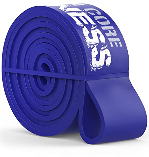 54–79 kg Blue Pull Up Resistance Band - Pull Up Assistance Bands for Men & Women – Long Exercise Band for Home & Gym - Assisted Fitness Band for Workout, Calisthenics, Mob, Stretch & Physio Therapy