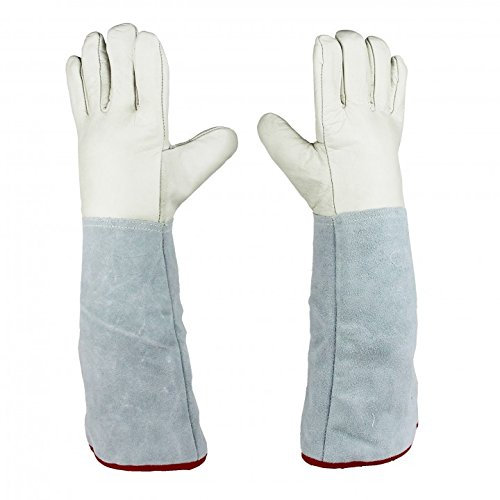 Zwei Paar massiv 45 cm (35,1 cm) Schutz Handschuhe für Kryogene Dewar-Liquid Stickstoff Container