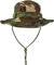Australian Outdoor Hut Boonie Hat in vielen Farben und Grössen Farbe Woodland Größe S
