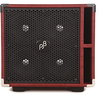 Phil Jones Bass Compact 4 4 x 5-inch 400-watt Bass Cabinet - Red