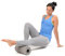 Oliver Faszienrolle Massagerolle Faszien Massage Fitness Physio Yoga grau