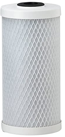 PENTAIR - Cartuccia a carbone attivo -Big Blue CBC-BB - Filtro acqua potabile - Riduzione cloro - 9-3/4 x 4-5/8, 0.5 micron