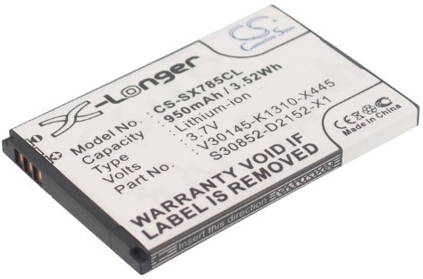 Cameron Sino Akku 950 mAh 3.52 Wh 3.7 V ersetzt Siemens V30145-K1310 K-X444, V30145-K1310-X445, S30852-D2152-X1, 4250366817255/Telekom V30145-K1310 K-X444, V30145-K1310-X445, S30852-D2152-X1, 4250366817255/passend für Siemens Gigaset SL78H, Gigaset SL780, Gigaset SL785, Gigaset SL788, Gigaset SL400, Gigaset L400 A, Gigaset L400H, SL78, SL78H, SL780, SL785, SL788, SL400, SL400H, SL400 A, Gigaset X656