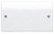 MK Logic Plus White 2 Gang Blanking Plate K3828WHI WHITE 86x146mm