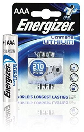 ENERGIZER Lot de 3 Blisters de 2 Piles Ultimate Lithium L92 AAA Micro LR03