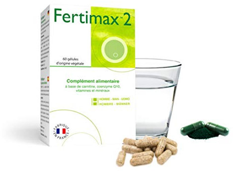 DCMG | Fertimax 2 | Complément Alimentaire Fertilité Pour La Qualité Du Sperme | Combinaison Optimisée D'Antioxydants & De Micronutriments | Fabrication Française