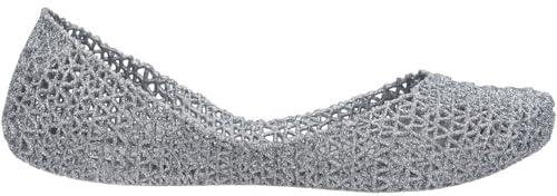 Melissa MELISSA CAMPANA PAPEL VII, Damen Geschlossene Ballerinas, Silber (SILVER GLITTER 50711), 40 EU