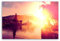 ge Bildet Bild auf Leinwand | Pura Ulun Danu Tempel - Bali - Indonesien in 30x20 cm als Wandbild | Wand-deko Dekoration Wohnung modern Bilder | 1282