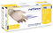 Reflexx R46 Guanti in Lattice, Senza Polvere, Ambra, Taglia L (Confezione da 100 Pezzi)