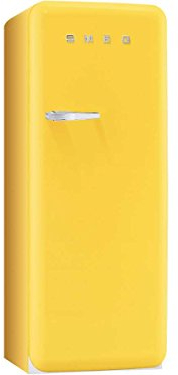 Smeg FAB28RG1 Réfrigérateur Armoire pose libre 248 L Classe: A++ Jaune